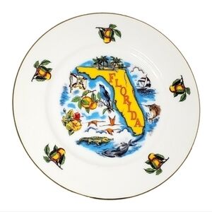 Florida Souvenir Decorative Plate